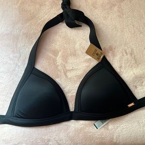 Black VS Pink Triangle bikini top